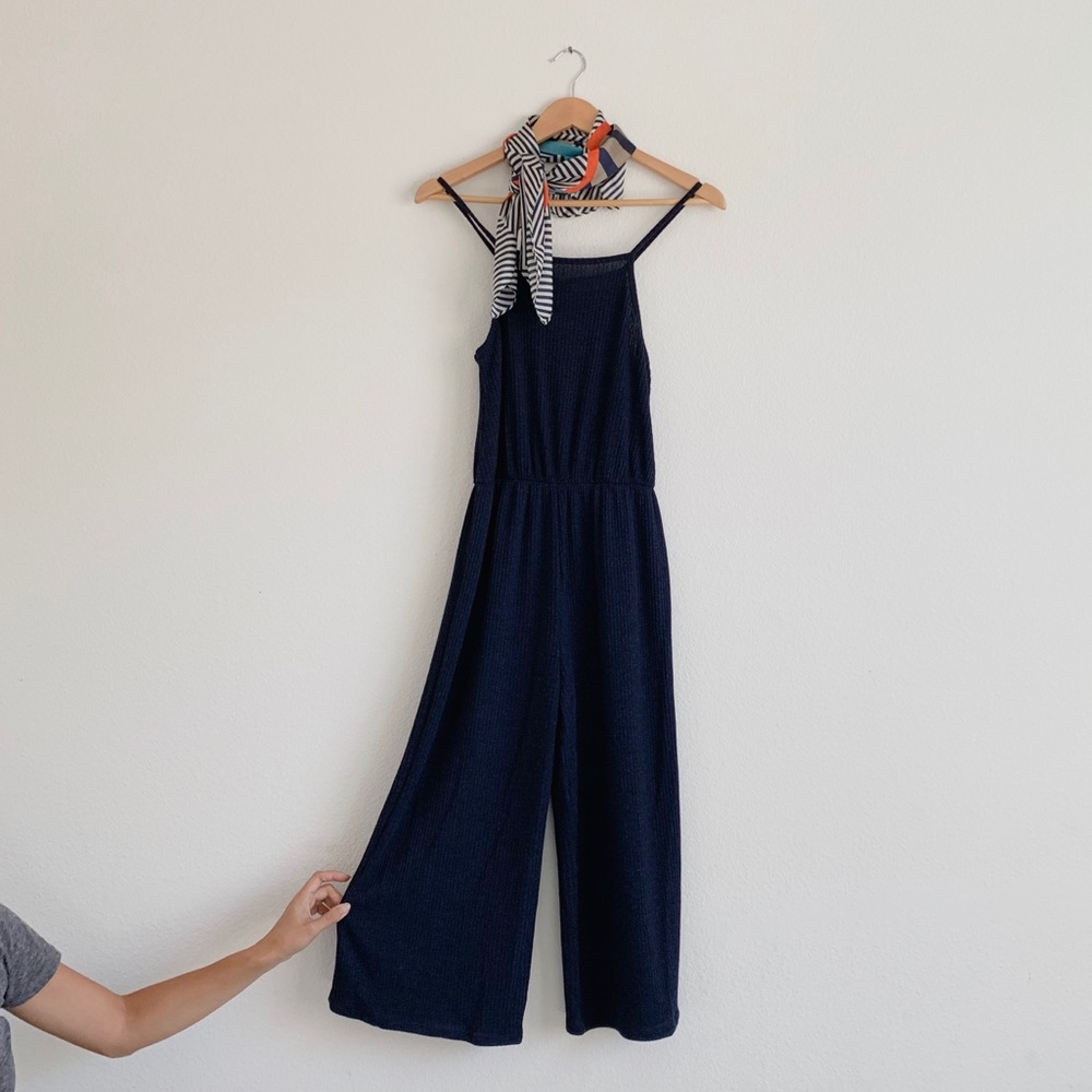 🆕 NWT Comfy Everyday Navy Jumpsuit